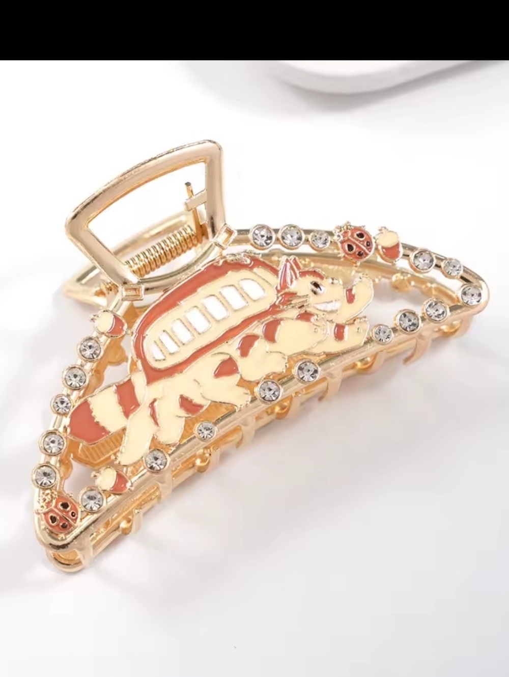Catbus/Totoro Clip Hair Claw Metal